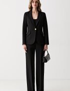 Marciano by Guess официален панталон дамски ABBY черен с висока талия G6YB22 W4829
