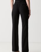 Marciano by Guess официален панталон дамски JASMINE черен с висока талия G6YB05 W3120