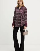 Marciano by Guess Панталон FRIDA в черно с разкроени краища с висока талия 6RGB00 6302A