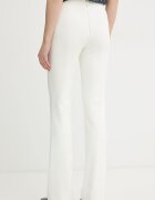 Marciano by Guess Панталон MAYE в бежово с разкроени краища с висока талия 6RGB12 9373Z
