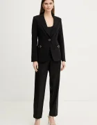 Marciano by Guess Панталон NORA в черно с кройка тип цигара с висока талия 6RGB01 7401A
