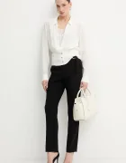 Marciano by Guess Панталон ZAIRA в черно със стандартна кройка с висока талия 6RGB02 7357A