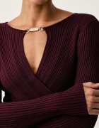 Marciano by Guess пуловер дамски с вискоза LIMA бордо G6BR24 Z1637