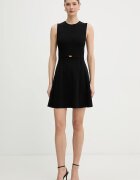 Marciano by Guess разкроена рокля от вискоза KASHU черна G6GK65 Z0762