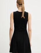 Marciano by Guess разкроена рокля от вискоза KASHU черна G6GK65 Z0762