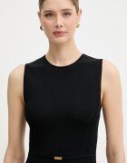 Marciano by Guess разкроена рокля от вискоза KASHU черна G6GK65 Z0762