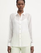 Marciano by Guess риза дамска от лиосел TEA бяла G6GH23 W2198