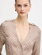 Marciano by Guess Рокля BRITNEY в бежово къса разкроена 5BGK54 7298A