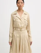 Marciano by Guess Рокля ELIDA в бежово къса разкроена 6RGK30 7435A