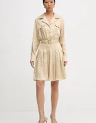 Marciano by Guess Рокля ELIDA в бежово къса разкроена 6RGK30 7435A