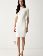 Marciano by Guess рокля с вискоза KAEDA бежова G6YK28 Z1059