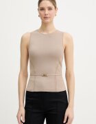 Marciano by Guess топ дамски от вискоза KASHU бежов G6GR23 Z0760