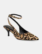 Marciano by Guess Велурени обувки с тънък ток