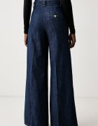 Marella дънки wide leg дамски MLSWLEG2 тъмносини 2623186124200