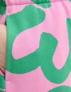 marimekko къс панталон тип анцуг дамски от памук розов 095487