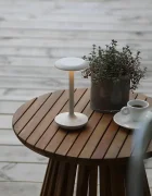 Markslöjd Безжична led настолна лампа Petit 20 x 10 cm в бяло