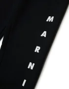 Marni Детски спортен панталон MP72U TROUSERS в черно с принт M01218