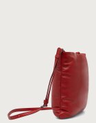 MAX&Co. чанта crossbody дамска от кожа MCAGIRAFFA червена 2626516067200