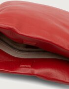 MAX&Co. чанта crossbody дамска от кожа MCAGIRAFFA червена 2626516067200