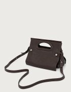 MAX&Co. чанта crossbody дамска от кожа MCLCALDAIA кафява 2628516021200