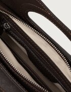 MAX&Co. чанта crossbody дамска от кожа MCLCALDAIA кафява 2628516021200