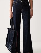 MAX&Co. дънки wide leg дамски ADITO тъмносини 2626186063200