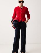 MAX&Co. дънки wide leg дамски ADITO тъмносини 2626186063200