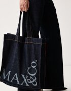 MAX&Co. дънки wide leg дамски ADITO тъмносини 2626186063200