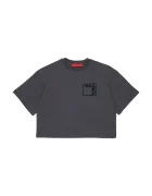 MAX&Co. Детска памучна тениска MAXT23F OVER T-SHIRT