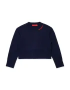 MAX&Co. Детски пуловер с вълна MAXK18F KNITWEAR