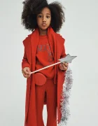 MAX&Co. Детски пуловер с вълна MAXK21F KNITWEAR