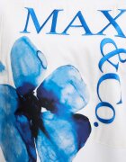 MAX&Co. тениска дамска от памук MCOMAMBO бяла 2616971034200