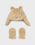Mayoral Бебешка шапка и ръкавици