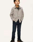 Mayoral дънки straight за деца soft denim тъмносини 7509