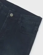 Mayoral дънки straight за деца soft denim тъмносини 7509