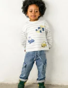 Mayoral дънки за бебе soft denim cargo сини 2540