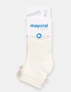 Mayoral Детски чорапи (2 чифта) в бежово 10140
