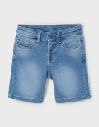 Mayoral Детски дънков къс панталон soft denim