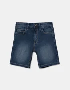 Mayoral Детски дънков къс панталон soft denim