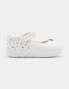 Mayoral Детски кожени балеринки в бяло 41717