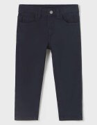 Mayoral Детски памучен панталон slim fit basic