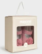 Mayoral Newborn балеринки за бебе розови 9159
