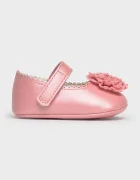 Mayoral Newborn балеринки за бебе розови 9159