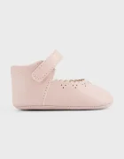 Mayoral Newborn балеринки за бебе розови 9161