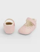 Mayoral Newborn балеринки за бебе розови 9161