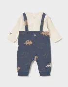 Mayoral Newborn бебешки гащеризон за бебе с памук тъмносин 2661