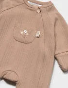 Mayoral Newborn бебешки гащеризон за спане за бебе с памук кафяв 2762