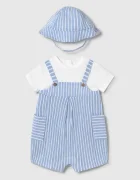 Mayoral Newborn Бебешки къс гащеризон