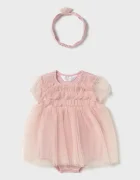 Mayoral Newborn Бебешки къс гащеризон