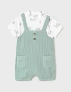 Mayoral Newborn Бебешки къс гащеризон